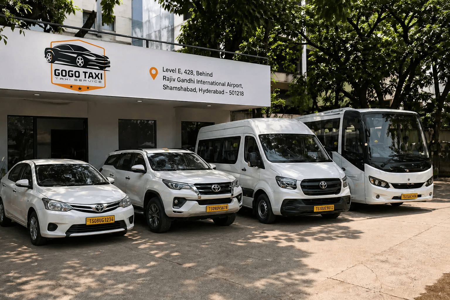 monthly cab services Hyderabad corporate taxi fleet