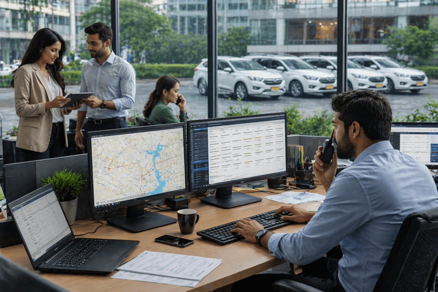 Running transport for a company is not as simple as assigning a Taxi vehicle.