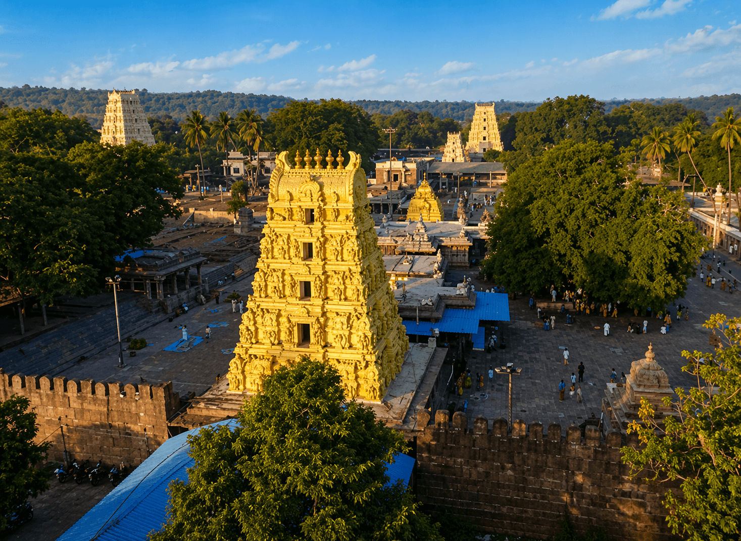 Srisailam Temple Andshra Pradesh from GoGO TAXI Outstation trip