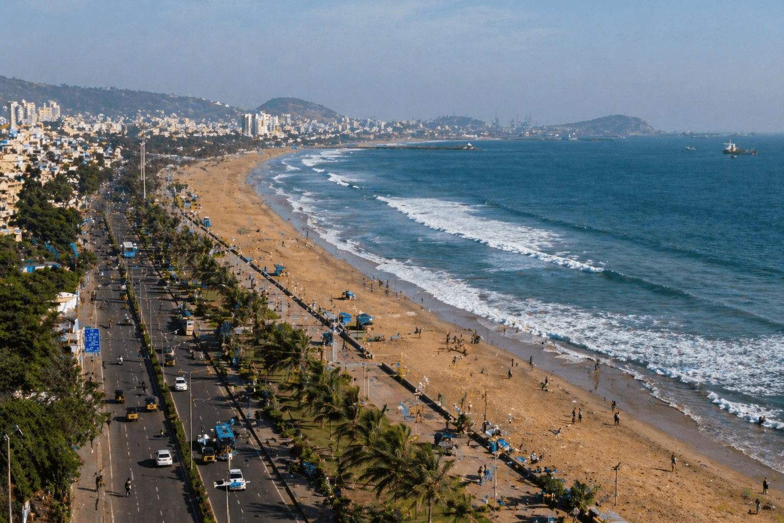 GOGO taxi oustation tur for Vizag from Hyderabad