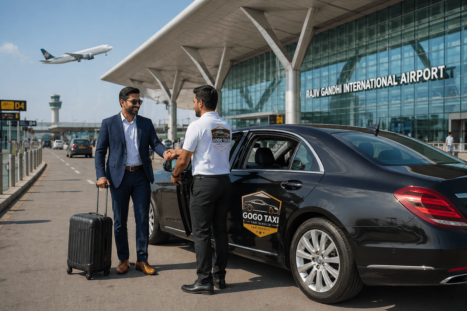 corporate airport transfer Hyderabad from GOGO TAXI