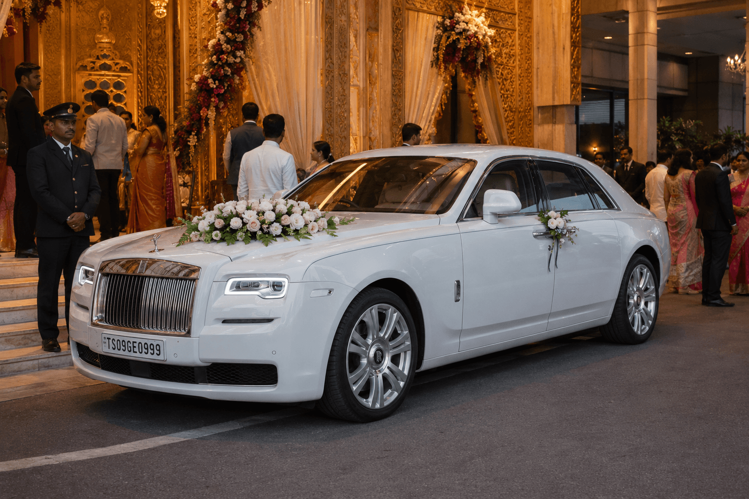 wedding guest transportation Hyderabad