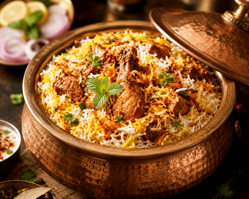 Authentic Hyderabadi Biryani